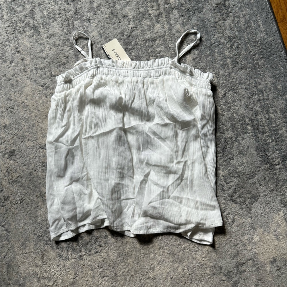 Z Supply white flowy tank